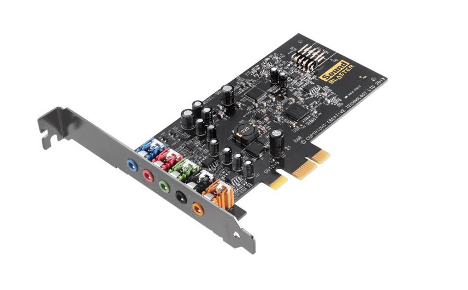 Tarjeta de sonido PCIe Creative Sound Blaster Audigy Fx - SB1570 FX PCIE - Tarjeta de sonido PCIe Creative Sound Blaster Audigy Fx - SB1570 FX PCIE -